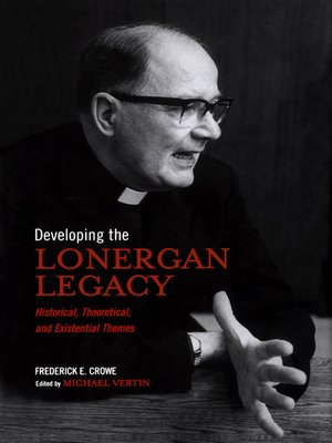 cover image of Developing the Lonergan Legacy